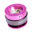 Load image into Gallery viewer, NRG Quick Release Gen 2.0 - Pink Body / Titanium Chrome Ring