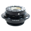 Load image into Gallery viewer, NRG Quick Release Gen 2.2 - Black Body / Shiny Black Oval Ring - Installation View