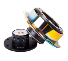 Load image into Gallery viewer, NRG Quick Release Gen 2.5 - Black Body / Neochrome Ring - Main Product View