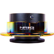 Load image into Gallery viewer, NRG Quick Release Gen 2.5 - Black Body / Neochrome Ring - Side View