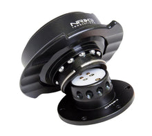 Load image into Gallery viewer, NRG Quick Release Kit Gen 2.5 - Black / Black Ring w/Finger Grooves - Side View