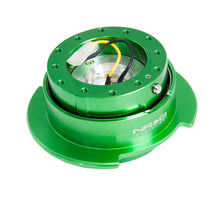 Load image into Gallery viewer, NRG Quick Release Kit Gen 2.5 - Green Body / Titanium Chrome Ring - Main Product View