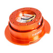 Load image into Gallery viewer, NRG Quick Release Kit Gen 2.5 - Orange Body / Titanium Chrome Ring - Main Product View