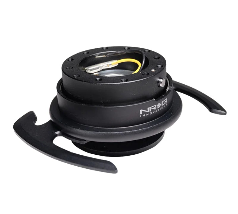 NRG Quick Release Kit Gen 4.0 - Black Body / Black Ring w/ Handles - Main Product View