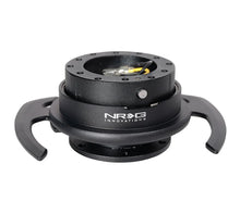 Load image into Gallery viewer, NRG Quick Release Kit Gen 4.0 - Black Body / Black Ring w/ Handles - Back View