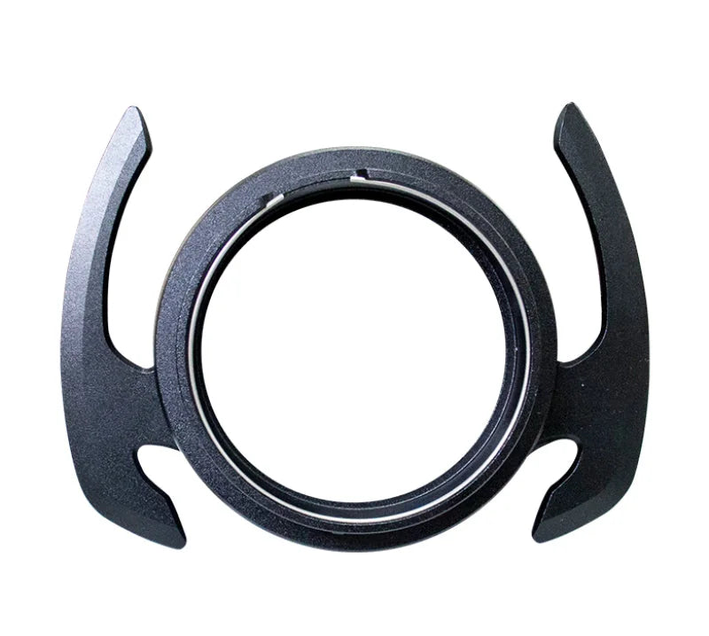 NRG Quick Release Kit Gen 4.0 - Black Body / Black Ring w/ Handles - Installation View