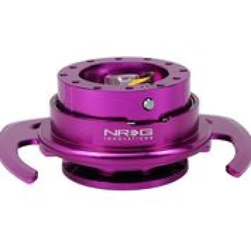 NRG Quick Release Kit Gen 4.0 - Purple Body / Purple Ring w/ Handles - Main Product View