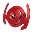 Load image into Gallery viewer, NRG Quick Release Kit Gen 4.0 - Red Body / Red Ring w/ Handles - Back View