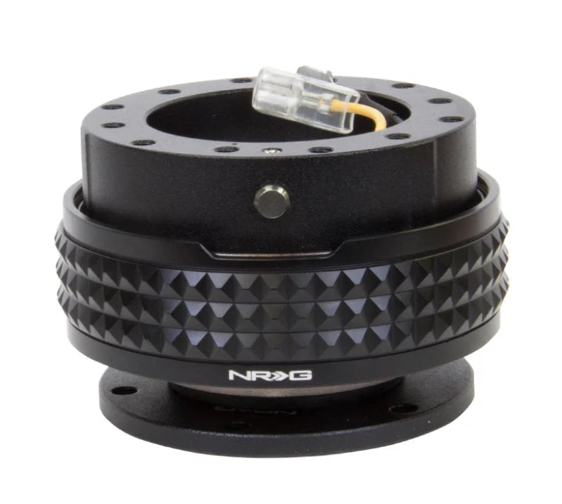 NRG Quick Release Kit - Pyramid Edition - Black Body / Black Pyramid Ring - Main Product View