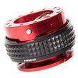Load image into Gallery viewer, NRG Quick Release Kit - Pyramid Edition - Red Body / Black Pyramid Ring - Main Product View