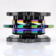 Load image into Gallery viewer, NRG Quick Release SFI SPEC 42.1 - Gun Metal Body / Gold Shinny Ring