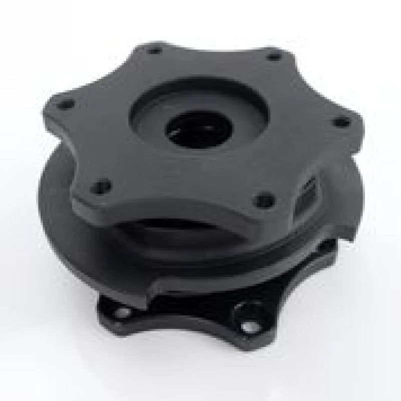 NRG Quick Release SFI SPEC 42.1 - Matte Black Body / Matte Black Ring - Main Product View