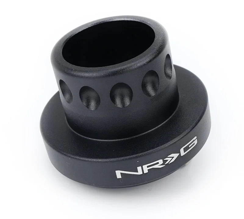 NRG Race Short Hub Mitsubishi / Subaru - Black - Installation View