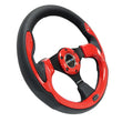Load image into Gallery viewer, NRG Reinforced Steering Wheel (320mm) Blk w/Red Trim &amp; 5mm 3-Spoke - Main Product View