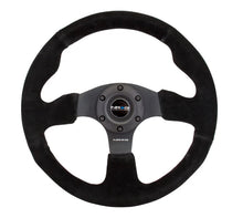 Load image into Gallery viewer, NRG Reinforced Steering Wheel (320mm) Suede w/Black Stitch - Main Product View
