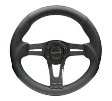 Load image into Gallery viewer, NRG Reinforced Steering Wheel (320mm) w/Carbon Center Spoke - Installation View
