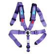 Load image into Gallery viewer, NRG SFI 16.1 5Pt 3 Inch Seat Belt Harness with Pads / Cam Lock - Purple - Main Product View