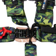 Load image into Gallery viewer, NRG SFI 16.1 5pt 3in. Seat Belt Harness/ Latch Link - Camo - Side View