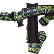 Load image into Gallery viewer, NRG SFI 16.1 5pt 3in. Seat Belt Harness/ Latch Link - Camo - Installation View