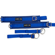 Load image into Gallery viewer, NRG SFI 3.3 Arm Restraints One Pair - Blue - Side View
