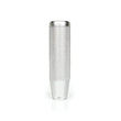 Load image into Gallery viewer, NRG Shift Knob Knurl Hidden Gem Short Silver