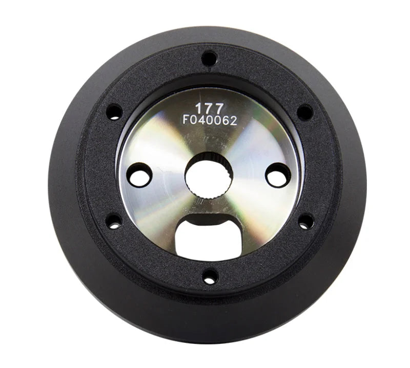 NRG Short Hub Adapter 06+ Chevrolet Corvette / Cadillac CTS - Back View