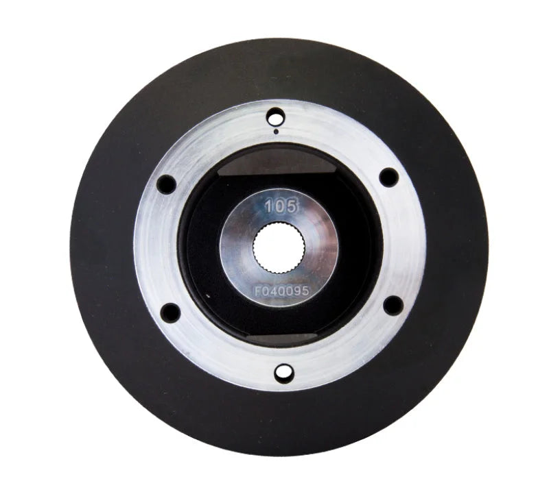 NRG Short Hub Adapter 08+ Subaru WRX / STi (Incorporates SRS Clock Spring / SRS Resistors Incl.) - Main Product View