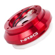 Load image into Gallery viewer, NRG Short Hub Adapter EG6 Civic / Integra - Red - Side View