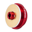 Load image into Gallery viewer, NRG Short Hub Adapter EG6 Civic / Integra - Red - Installation View