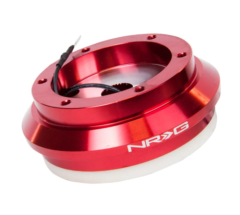 NRG Short Hub Adapter EK9 Civic / S2000 / Prelude - Red - Back View