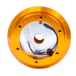 Load image into Gallery viewer, NRG Short Hub Adapter EK9 Civic / S2000 / Prelude - Rose Gold - Back View