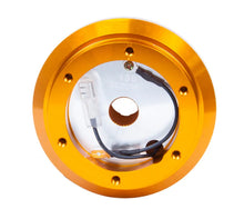 Load image into Gallery viewer, NRG Short Hub Adapter EK9 Civic / S2000 / Prelude - Rose Gold - Back View