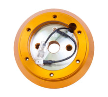 Load image into Gallery viewer, NRG Short Hub Adapter S13 Nissan 240 - Rose Gold - Installation View
