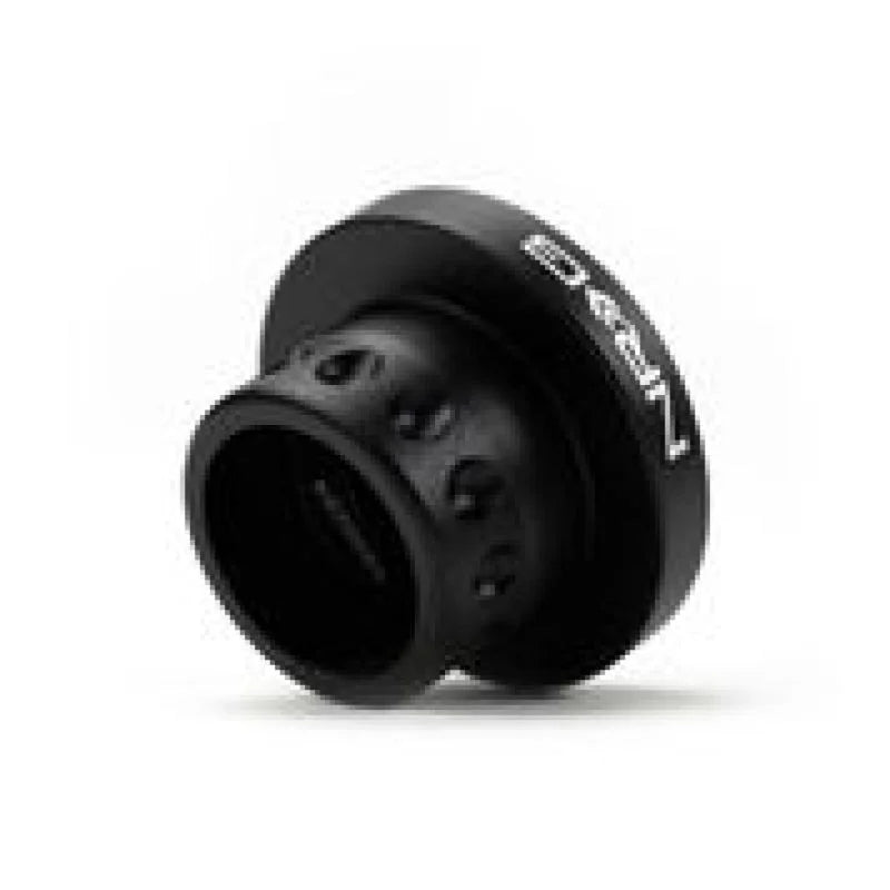 NRG Short Hub Adapter Toyota / Scion / Lexus - Matte Black - Side View