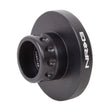 Load image into Gallery viewer, NRG Short Spline Adapter - Polaris RZR / Ranger (Secures w/OEM Lock Nut / Fits Quick Lock) - Black - Side View