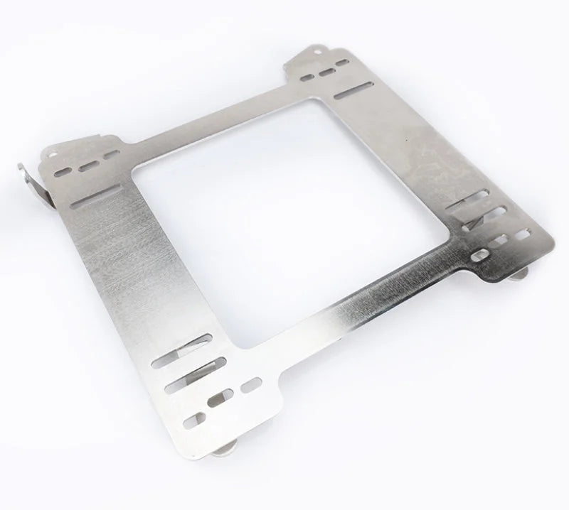 NRG Stainless Steel Seat Bracket - Pair fits 2013-2016 Subaru BRZ / 2013-2016 Scion FR-S - Side View