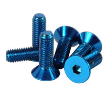 Load image into Gallery viewer, NRG Steering Wheel Screw Upgrade Kit (Conical) - Blue