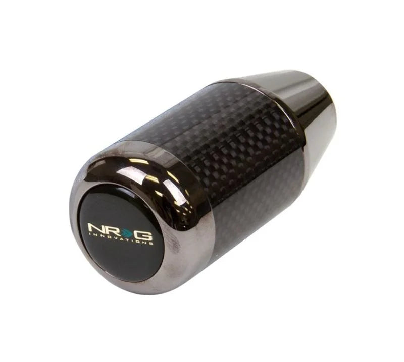 NRG Universal Fatboy Style Shift Knob w/Carbon Fiber Ring - Main Product View