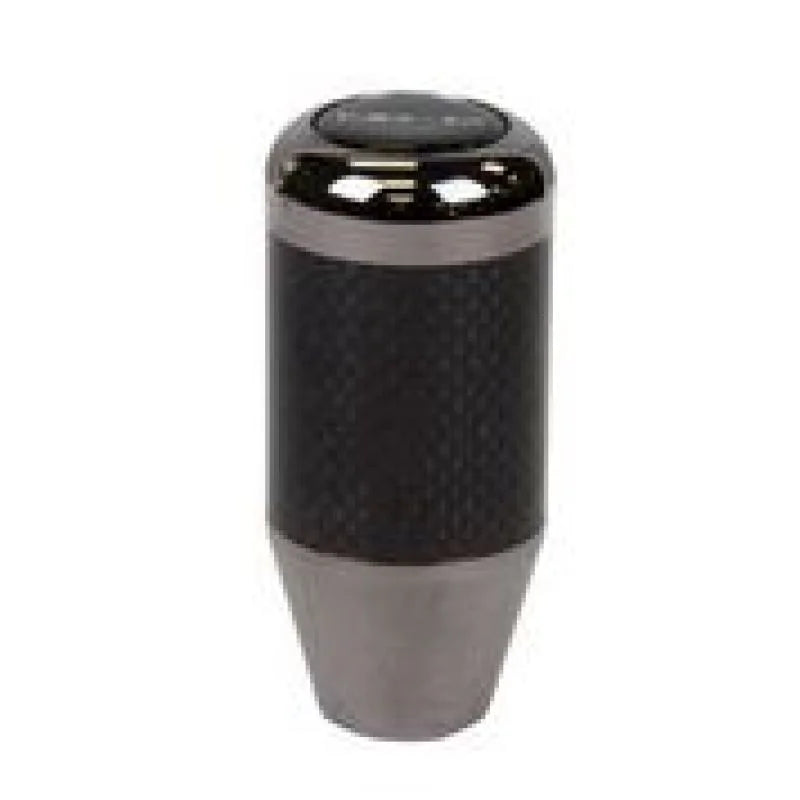 NRG Universal Fatboy Style Shift Knob w/Carbon Fiber Ring - Side View