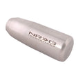 Load image into Gallery viewer, NRG Universal Short Shifter Knob - 3.5in. Length / Heavy Weight .85Lbs. - Silver - Main Product View