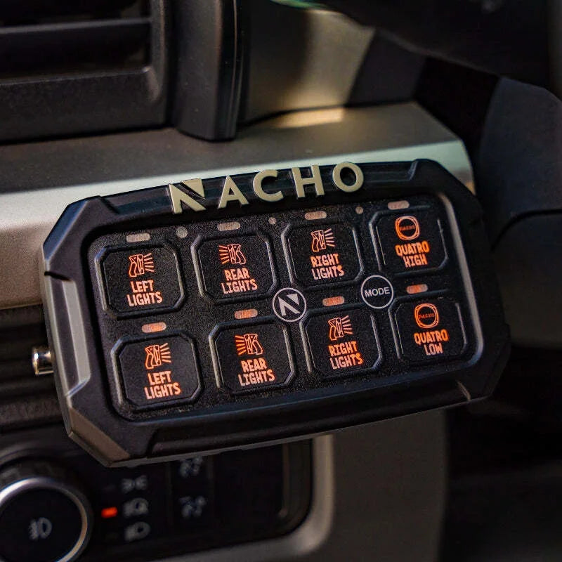 Nacho Lighting 8-Switch Auxiliary Accessory Control System - Main Product View