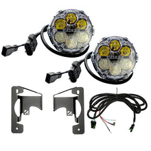 Load image into Gallery viewer, Nacho Lighting Jeep JL/JT SAE Combo White Plug N Play Fog Light Kit (3pc Bumper Kit)