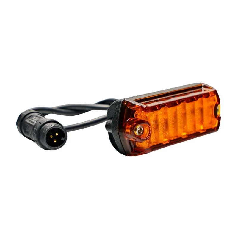 Nacho Lighting Nano Chase Light - Amber - Side View