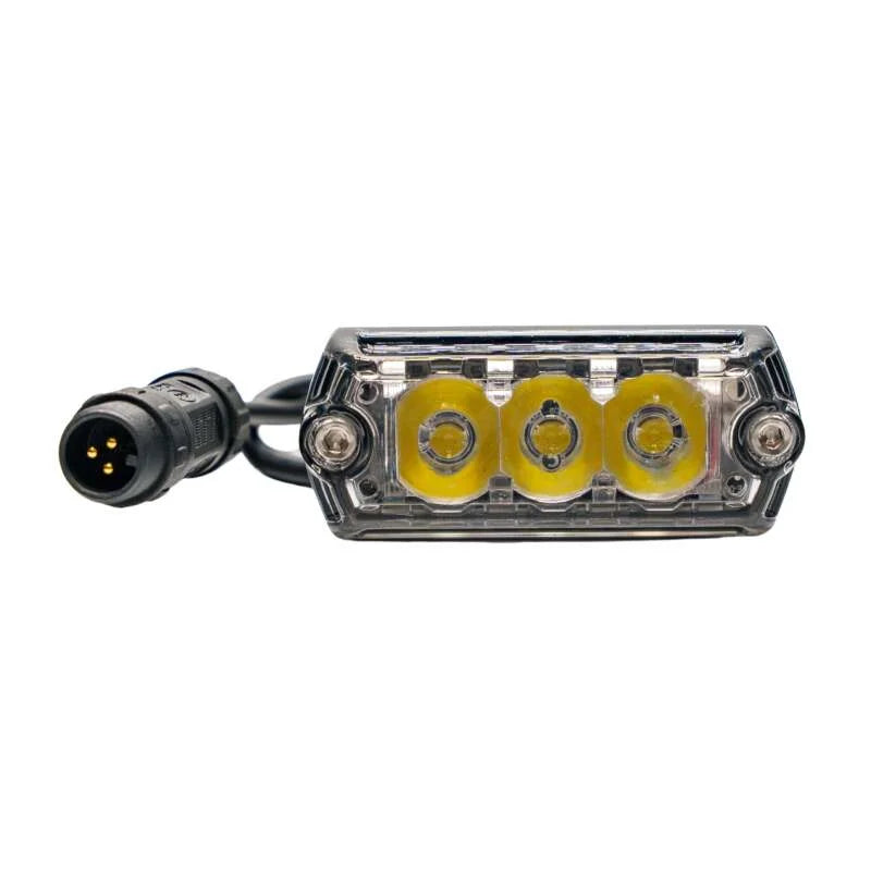 Nacho Lighting Nano Drive Light - White - Side View