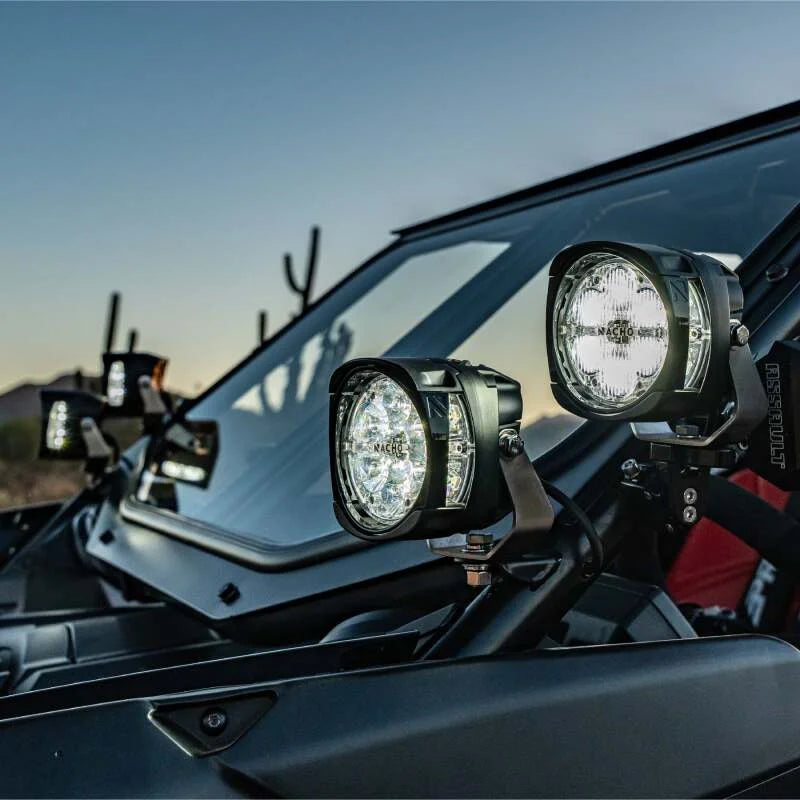 Nacho Lighting Quatro Combo 4in. Offroad LED Light - Pair - Main Product View