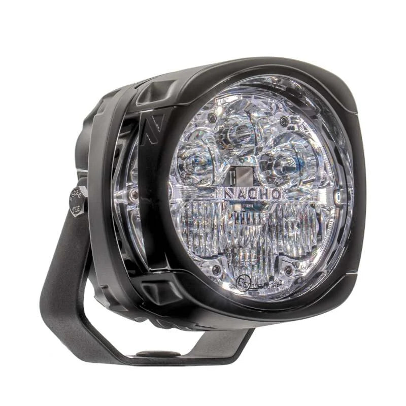 Nacho Lighting Quatro Combo 4in. Offroad LED Light - Pair - Side View