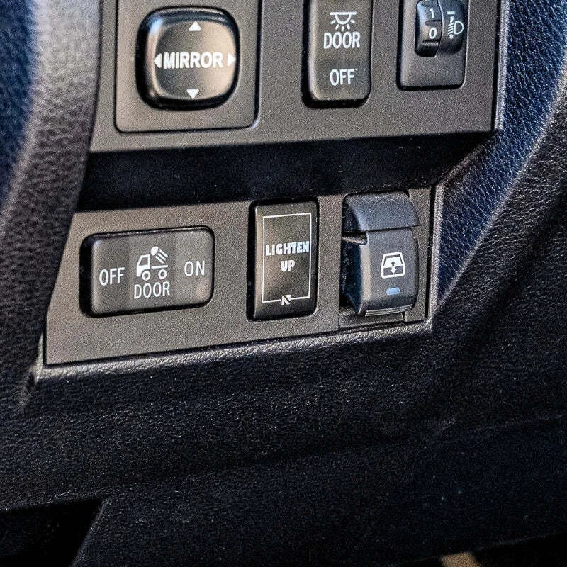 Nacho Lighting Toyota Push Button Dash Switch - Side View