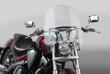 Load image into Gallery viewer, National Cycle 01-16 Hon/ 15+ Ind/ 05-09 Suz/ 10-18 Tri/ 03-15 Vic Spartan Windshield 19 in-Clear