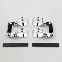 Load image into Gallery viewer, National Cycle 05-12 Hyosung/ 06-09 United Motors 54 mm. Fork Tube Narrow Mount Chrome Kit