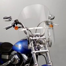 Load image into Gallery viewer, National Cycle 06-23 Harley Davidson FX Glide/Softail 49 mm. Switchblade Windshield 2-Up - Clear